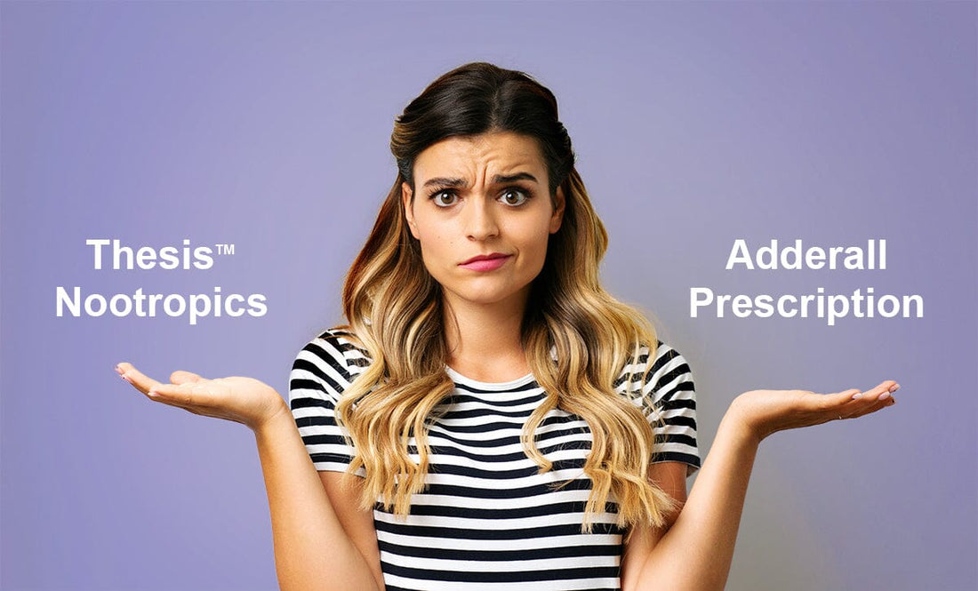 Thesis Nootropics vs Adderall: How They Work, Side Effects & Choosing if One is Right for You
