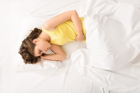 Young Girl Experiencing Teen PMS Anxiety