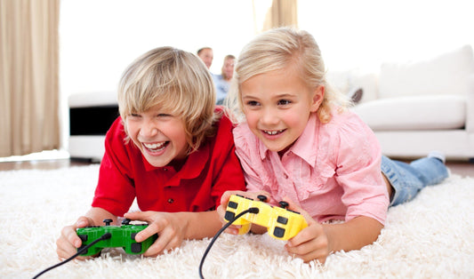 Kids Playing Video Games