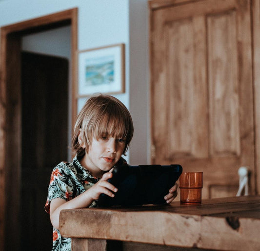 Child Using Technology